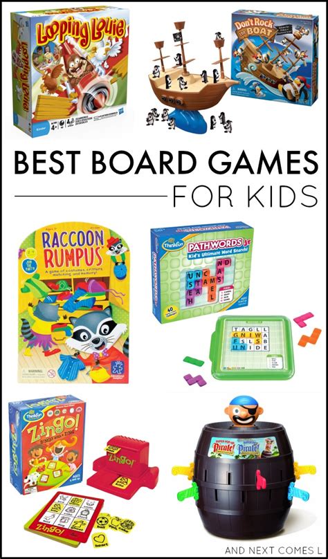 Best Board Games For Kids And Next Comes L Hyperlexia