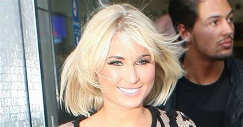 Billie Faiers Embraces Windy Weather And Covers Up Those Huge Boobs In