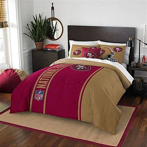 The northwest company team pillows and blankets buy at khc sports. NFL San Francisco 49ers Full Embroidered Comforter Set ...