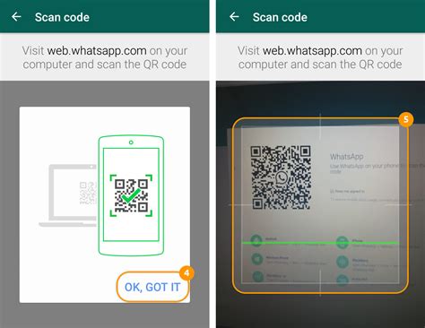 How To Use Messengers How To Scan The Qr Code With Whatsapp