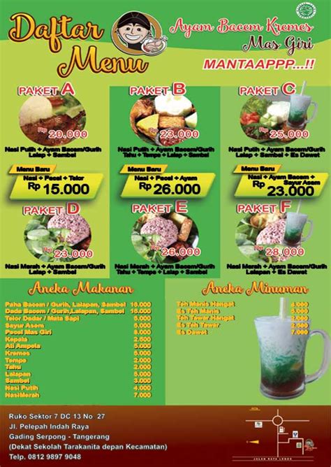 Resep ayam bacem spesial bumbu jawa, cara memasak ayam bacem mudah serta cukup resep ayam bacem istimewa azclip.net/video/pq8e22z4v8o/video.html ayam bacem istimewa ayam. Ayam Bacem Kremes Mas Giri | Info Kuliner