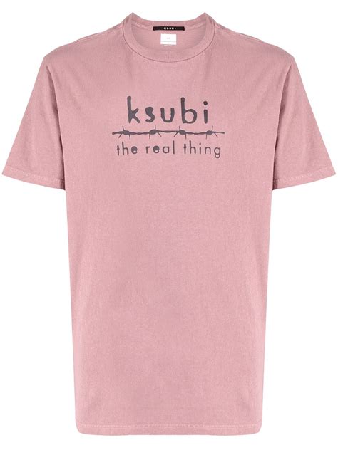 ksubi logo print t shirt farfetch