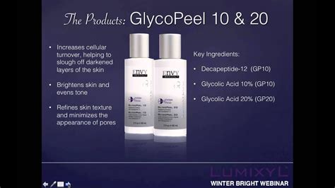 Winter Bright With Lumixyl And Silkpeel Diamond Dermalinfusion Youtube