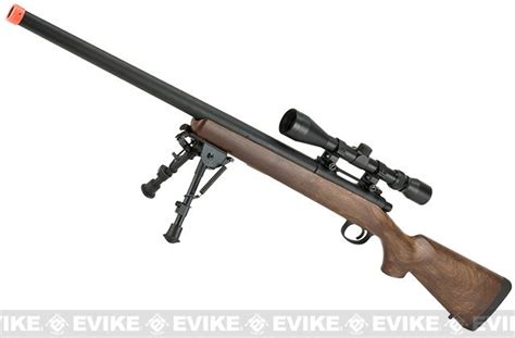 CYMA VSR Bolt Action Airsoft Sniper Rifle Color Wood W Scope Rail Airsoft Guns Airsoft