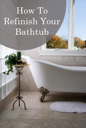 How much does it cost to refinish a bathtub? How to Refinish a Bathtub | How To Build It