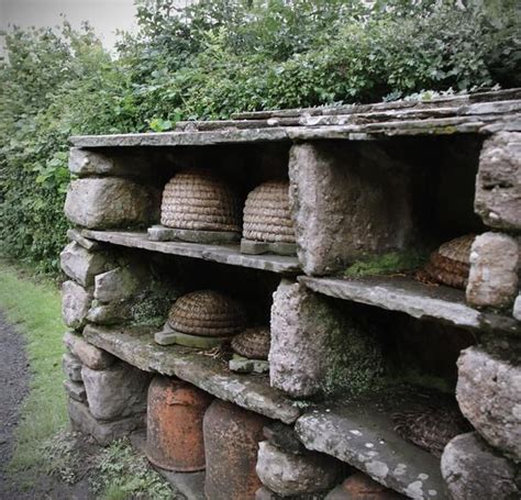 Love The Outdoor Stone Shelving Love The Bee Skeps