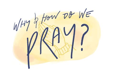 Unpacking The Basics Why And How Do We Pray Thirst