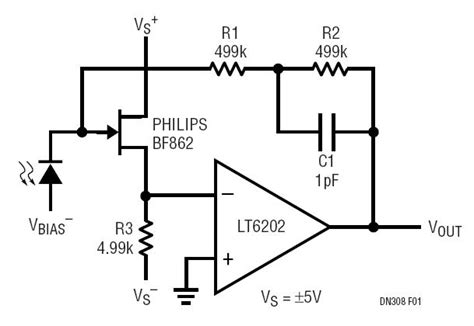 Serial number item parameter unit remark. Low Noise, Low Power Photodiode Amplifier Circuit ...