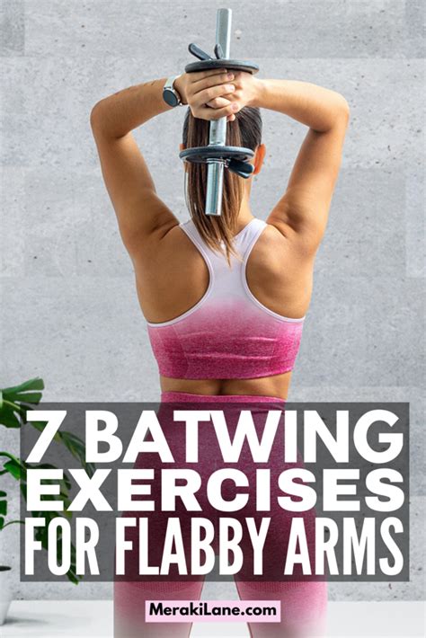 Flabby Arms Best Batwing Workouts To Tighten And Tone