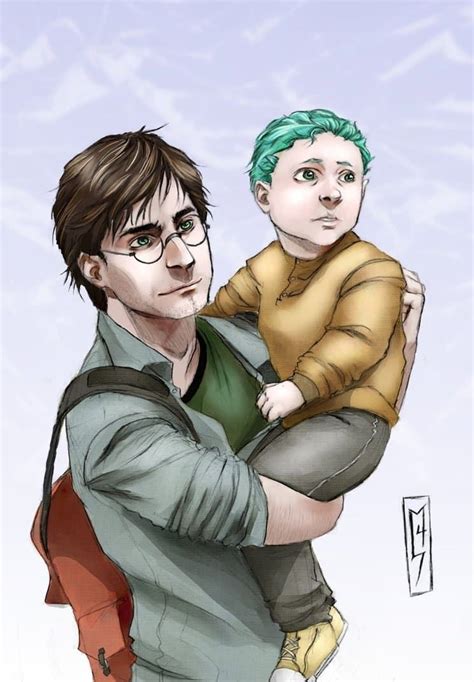 20 Of The Best Pieces Of Teddy Lupin Fanart Harry Potter Comics Harry