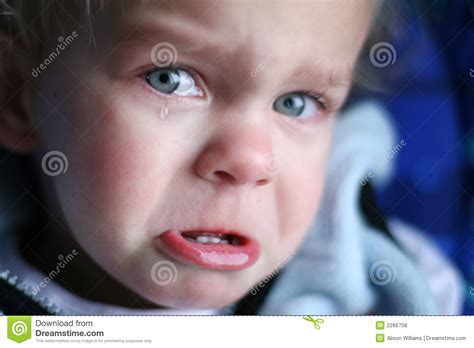 Crying Baby Stock Photo Image Of Upset Tears Pout Girl 2266758