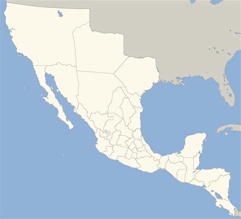 Imagen Mapa De México En Blanco Aorpng Wikia Juegos De Mapas