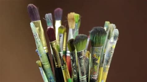 Paint Brushes Isolated On White Stock Photo By ©vizafoto 17640193