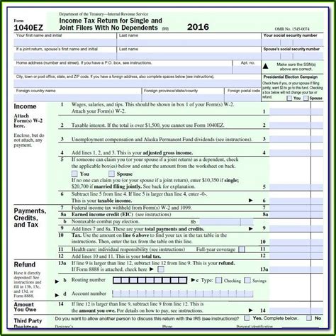 Where Do I Get 1040ez Forms Form Resume Examples A19xp4394k