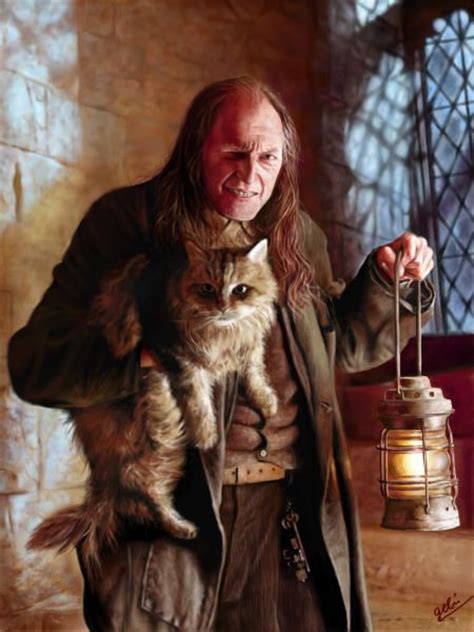 Argus Filch Harry Potter