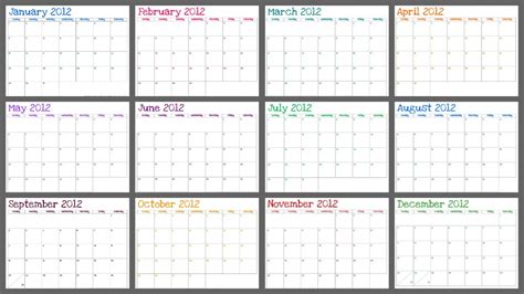 Blank Calendar No Dates Example Calendar Printable Blank Calendar No
