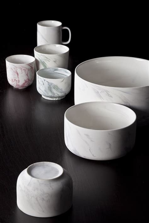 Marble Dinnerset Cosy Trendy The Exclusive Pattern Of Marble On A