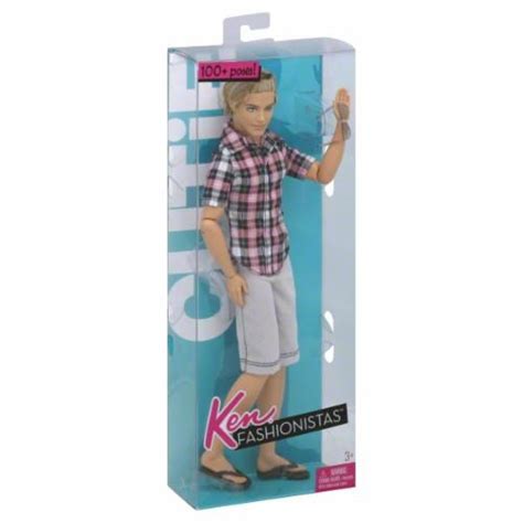 Mattel Barbie Ken Fashionistas Doll 1 Ct Kroger