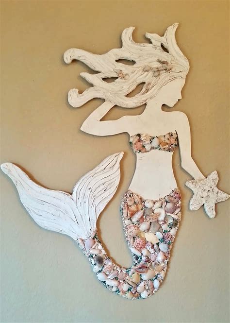 Outdoor mermaid decor mermaid metal art wall sculpture outdoor. Mermaid Wall Art New Design, Wood Mermaid Vertical Style ...