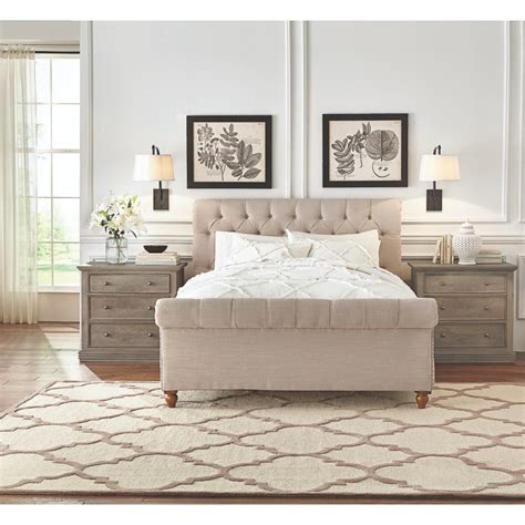 Available on desktop only, this program generates a 3d image of your room creations in under 5 minutes. Home Decorators Collection Gordon Natural Queen Sleigh Bed ...