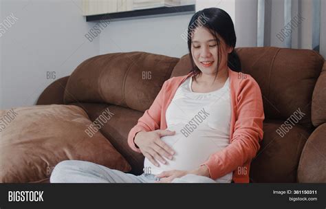 Young Asian Pregnant Image And Photo Free Trial Bigstock