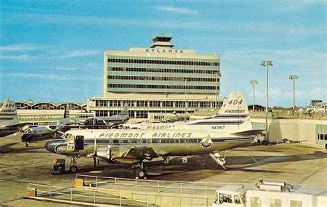 The 1961 Jet Age Terminal Piedmont Airlines Atlanta Airport Piedmont