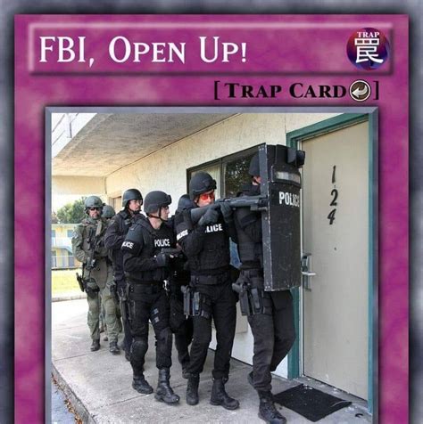 City attorney's office releases helmet cam video evidence of 2012 swat raid. Fbi Open Up Meme Anime