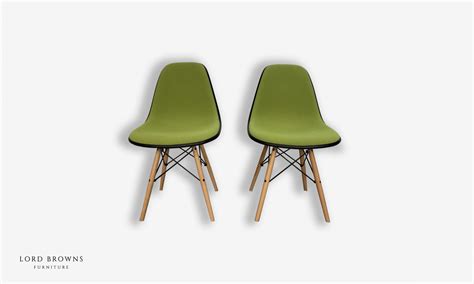 Rrp £1200 Superb Pair Of Vitra Eames Dsw Chairs In Pastel Green