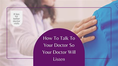 How To Talk To Your Doctor So Your Doctor Will Listen Alissa Wolfe