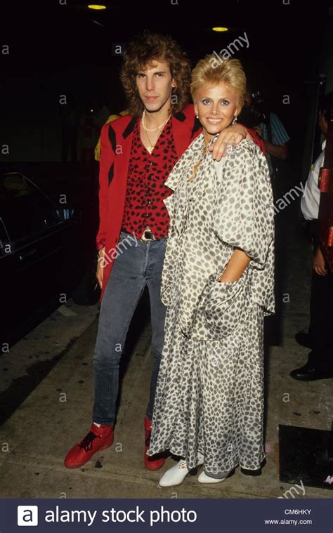 George hamilton and rod stewart. BRITT EKLUND Slim Jim Phantom 1986.f2788.(Credit Image ...