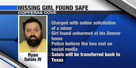 denver man charged with online solicitation of a minor in case involving missing copperas cove teen