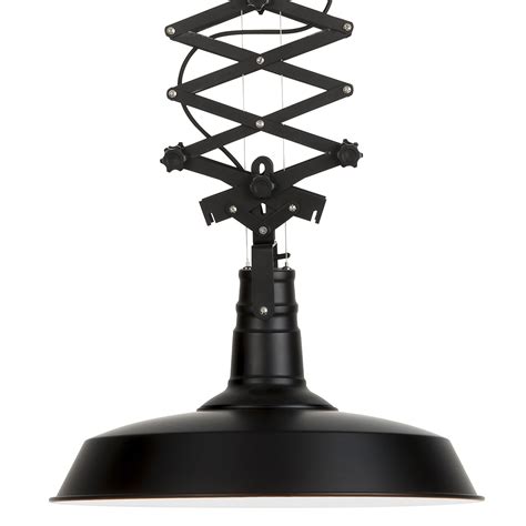 Height adjustable ceiling light are also available in elaborate chandelier designs and layered variants that are perfect for large spaces such as ballrooms. Large scissor ceiling light height-adjustable - Casa Lumi