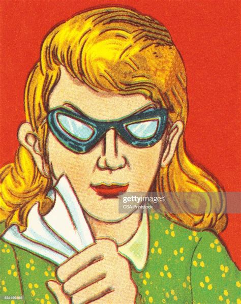 Woman Wearing Glasses High Res Vector Graphic Getty Images
