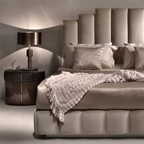 Luxury Italian Designer Velvet Upholstered Bed How To Clean Furniture