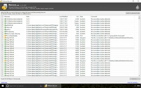 You will need a utility to unzip the.zip file. Recuva Download