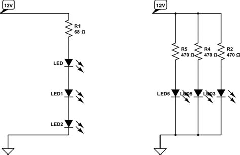 Digital timing diagram timing diagram: automotive - I'm trying to use 3v LEDs in a 12V circuit, in my car - Electrical Engineering ...