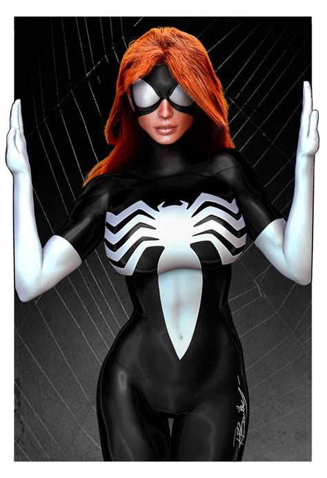 Is your face designed for short hair or long hair? Ryan Bailey - Spider-Woman Black suit