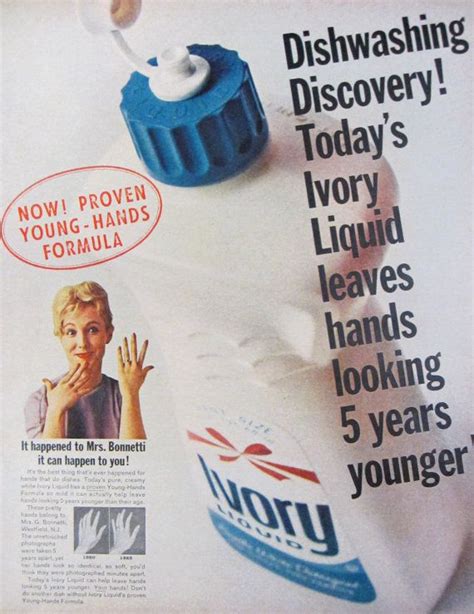 1965 Ivory Dishwashing Liquid Vintage Advertisement Coupon Etsy