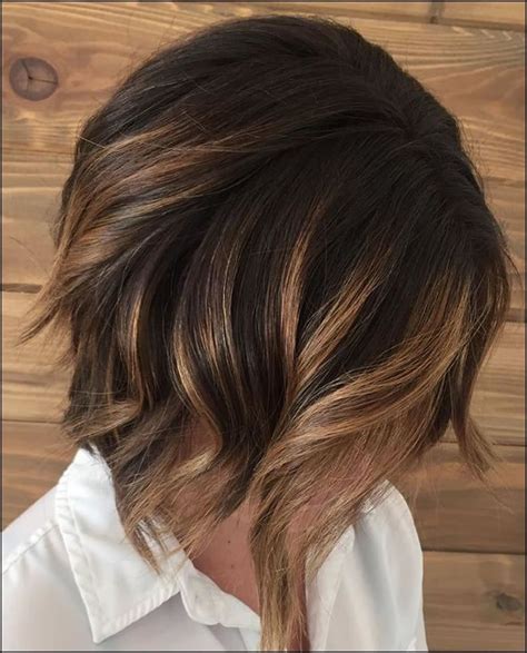 Balayage Short Bob Hairstyles Haircuts For 2018 Balayage Bob