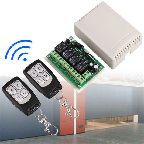 Tsv Outdoor Indoor Wireless Remote Control Kit Dc12v Relay Switch