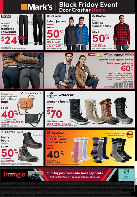 What Stores Are Doing Black Friday Online 2021 - Mark’s Black Friday 2021 Sale Flyer - 70% OFF
