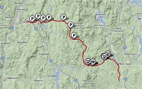 Northern Rail Trail Map