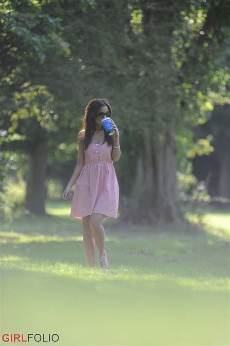 Lovely Tori B Taking A Walk Through Nature Fully Nude In Girlfolio Set Coffee To Go Skirt