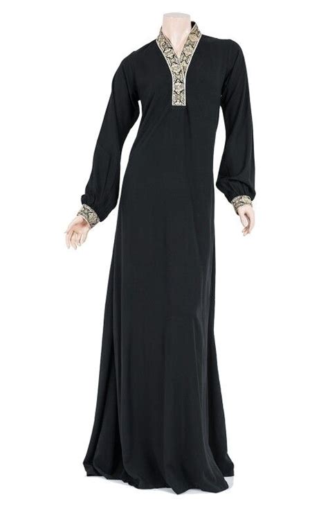 Black Simple Abaya Friendship In 2019 Abaya Fashion Hijab Fashion