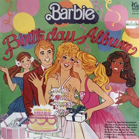 barbie birthday happy birthday birthday celebration birthday party doll closet vinyl record