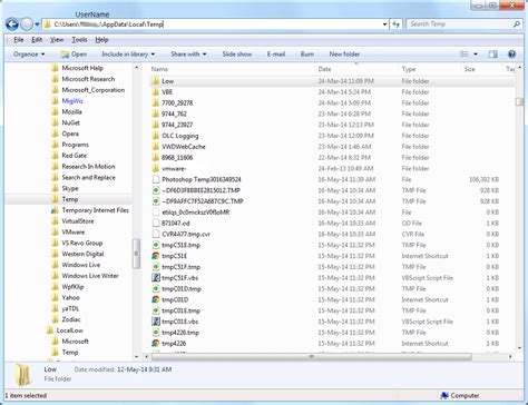 Metadata Consulting How To Clear Windows 7 Temporary Files In The Temp