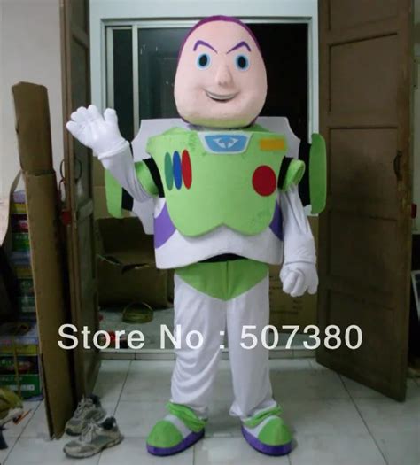 Toy Story 3 Buzz Lightyear Mascot Men Costume Male Fancy Dress