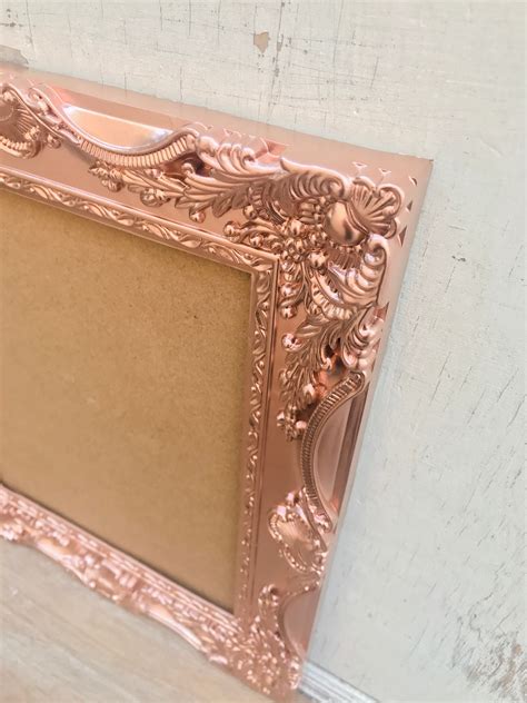 Picture Frame 8x10 Shabby Chic Rose Gold French Country Etsy