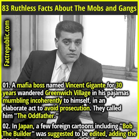 83 Ruthless Facts About The Worlds Most Vicious Mobs And Gangs Fact