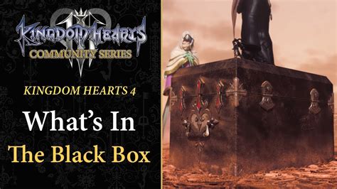 Whats In The Black Box Kingdom Hearts 4 Theory Youtube